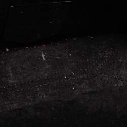 Pre Owned Jimmy Choo Metallic Blue Python and Leather Lockett City Shoulder Bag