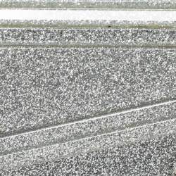 مملوكة مسبقًا Jimmy Choo Silver Glitter Acrylic Candy Chain Clutch