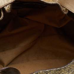 Jimmy Choo Metallic Gold Python Ramona Shoulder Bag