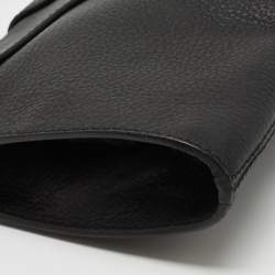 Pre Owned Jimmy Choo Black Leather Rebel Clutch