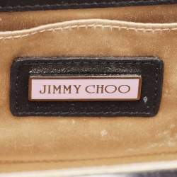 Pre Owned Jimmy Choo Light Purple Acrylic and Leather Candy Chain Clutch
