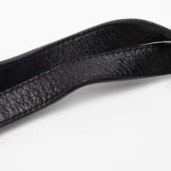 Pre Owned Jimmy Choo Silver/Clear PVC and Leather Name Tag Tote