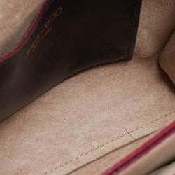 Pre Owned Jimmy Choo Multicolor Patent Leather Rebel Crossbody Bag