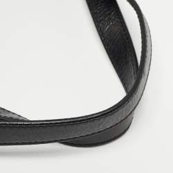 Pre Owned Jimmy Choo Black Leather Riki Tote