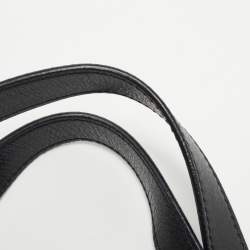 Pre Owned Jimmy Choo Black Leather Riki Tote