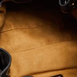 Pre Owned Jimmy Choo Black Leather Riki Tote