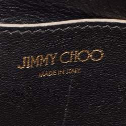 مملوكة مسبقًا Jimmy Choo Black Leather Rebel Shoulder Bag