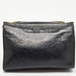 مملوكة مسبقًا Jimmy Choo Black Leather Rebel Shoulder Bag
