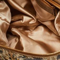 Pre Owned Jimmy Choo Multicolor Metal Sequins Carolina Chain Shoulder Bag