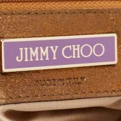 Pre Owned Jimmy Choo Multicolor Metal Sequins Carolina Chain Shoulder Bag