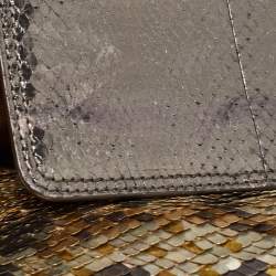 Pre Owned Jimmy Choo Multicolor Metal Sequins Carolina Chain Shoulder Bag