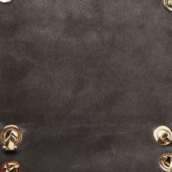 Pre Owned Jimmy Choo Black Leather Small Varenne Shoulder Bag