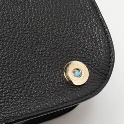 Pre Owned Jimmy Choo Black Leather Small Varenne Shoulder Bag