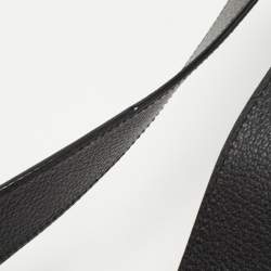 Pre Owned Jimmy Choo Black Leather Small Varenne Shoulder Bag