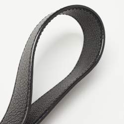 Pre Owned Jimmy Choo Black Leather Small Varenne Shoulder Bag