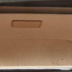 Pre Owned Jimmy Choo Black Acrylic and Leather Candy Chain Clutch 