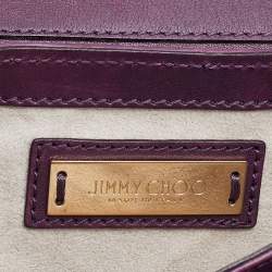 Pre Owned Jimmy Choo Multicolor Leather and Watersnake Leather Zadie Crossbody Bag