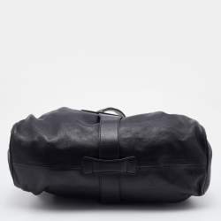 Pre Owned Jimmy Choo Black Leather Ramona Shoulder Bag