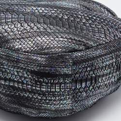 Jimmy Choo Multicolor Holographic Python Sky Hobo
