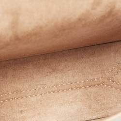 Pre Owned Jimmy Choo Silver Leather Lockett City Shoulder Bag