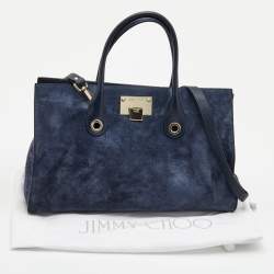 Pre Owned حقيبة يد جيمي تشو ريلي جلد عنابية