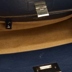 Pre Owned حقيبة يد جيمي تشو ريلي جلد عنابية