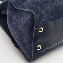 Pre Owned حقيبة يد جيمي تشو ريلي جلد عنابية