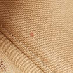 Pre Owned Jimmy Choo Silver/Gold Glitter Margot Chain Clutch