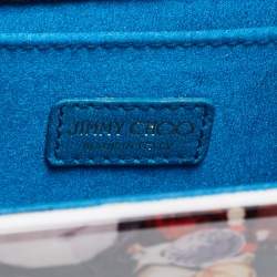 Pre Owned Jimmy Choo Multicolor Acrylic Candy Embellished Chain Clutch