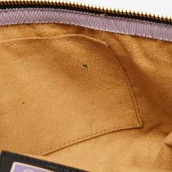 Pre Owned Jimmy Choo Black Leather Troy Chain Shoulder Bag