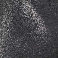 Pre Owned Jimmy Choo Black Leather Troy Chain Shoulder Bag