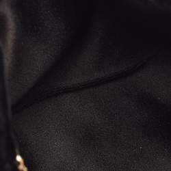 Pre Owned Jimmy Choo Black Velvet BonBon Bucket Bag