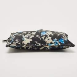 مملوكة مسبقًا Jimmy Choo Multicolor Printed Nylon Wristlet Zip Pouch