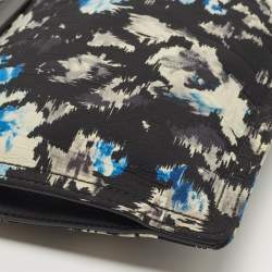 مملوكة مسبقًا Jimmy Choo Multicolor Printed Nylon Wristlet Zip Pouch