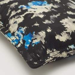 مملوكة مسبقًا Jimmy Choo Multicolor Printed Nylon Wristlet Zip Pouch