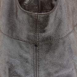 Jimmy Choo Metallic Iridescent Leather Hobo 