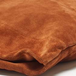 Pre Owned Jimmy Choo Brown Suede Ana Hobo