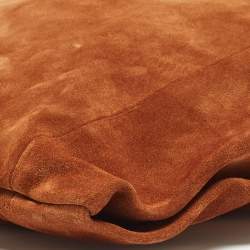 Pre Owned Jimmy Choo Brown Suede Ana Hobo