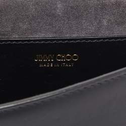Jimmy Choo Black Leather Varenne Belt Bag