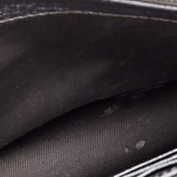 Pre Owned Jimmy Choo JC Embossed Patent Leather Palace Clutch Bag