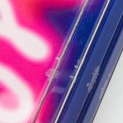 Pre Owned Jimmy Choo Tri Color Acrylic Yes Candy Wallet On Chain