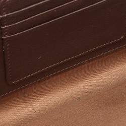 Pre Owned Jimmy Choo Metallic Leather Milla Clutch