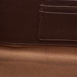 Pre Owned Jimmy Choo Metallic Leather Milla Clutch