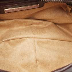 Jimmy Choo Dark Brown Leather Talita Hobo