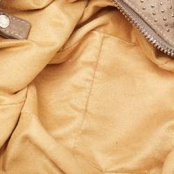 Jimmy Choo Beige Suede Small Studded Sky Hobo