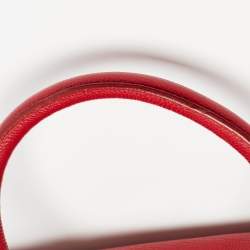 Jimmy Choo Red Leather Rosalie Tote