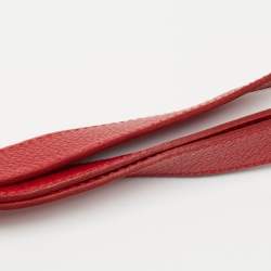 Jimmy Choo Red Leather Rosalie Tote
