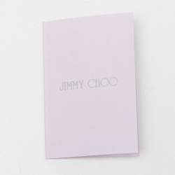 Pre Owned Jimmy Choo Neon/Brown Leopard Print Calfhair and Patent Leather Clutch