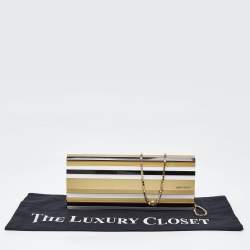 Jimmy Choo Tri Color Acrylic and Leather Sweetie Chain Clutch