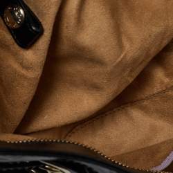 Pre Owned Jimmy Choo Black Leather Rio Clutch Bag